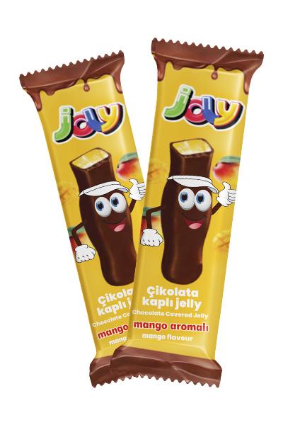 Изделие кондитерское JOLY конфета желейная в глазури со вкусом апельсина 20 г - 18 шт